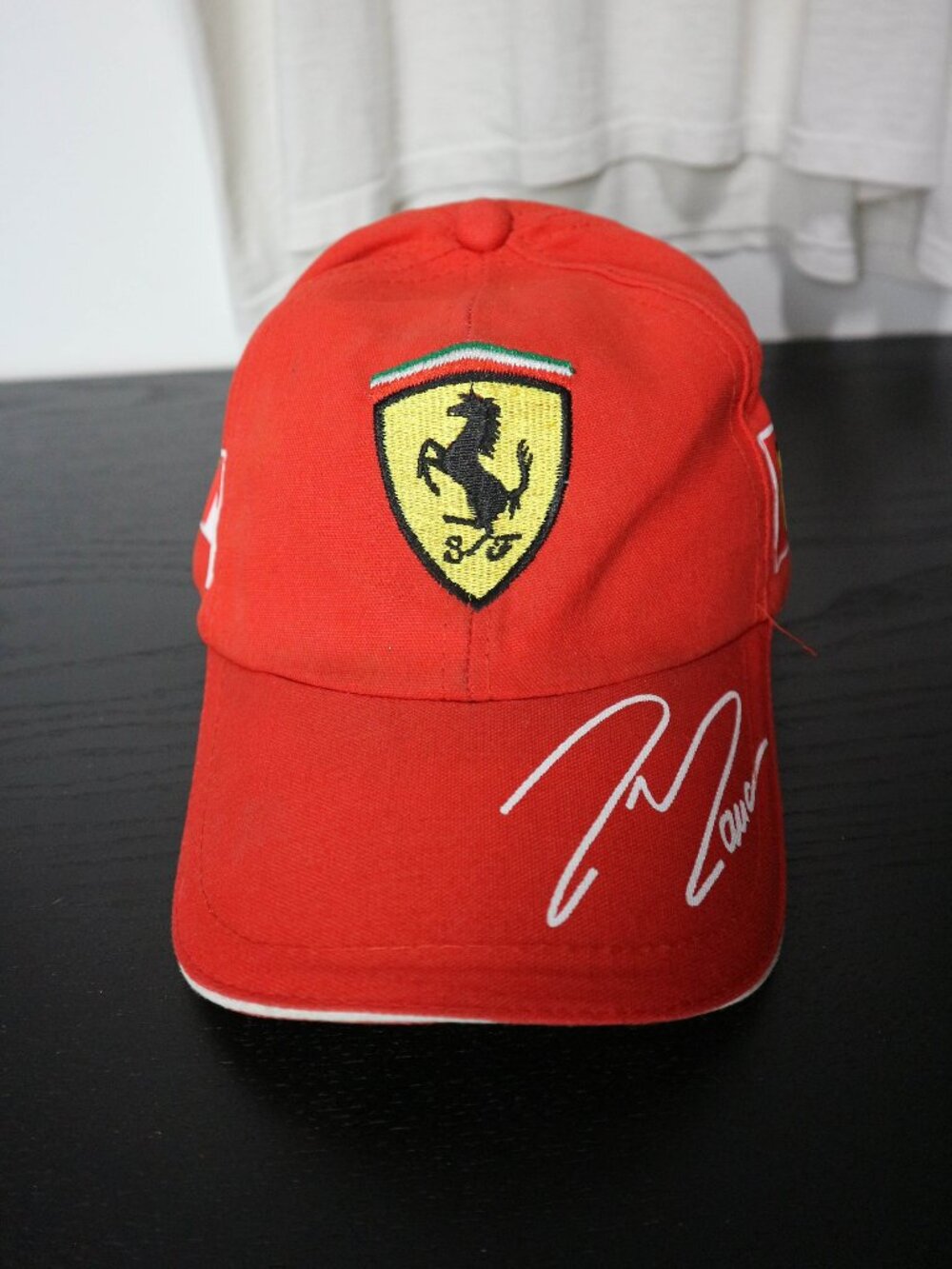 Ferrari Red Strapback Hat